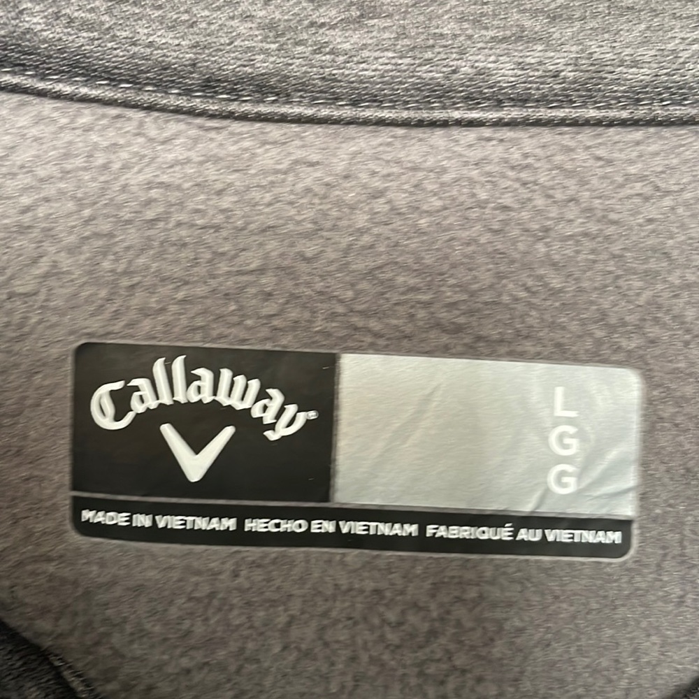Callaway Quarter Zip Pull Over - image 3